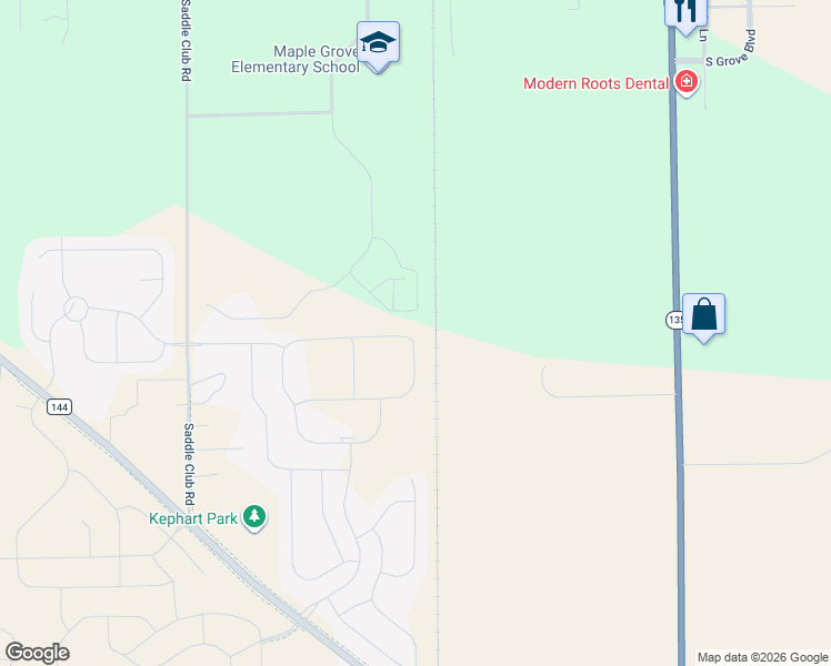 map of restaurants, bars, coffee shops, grocery stores, and more near 4259 Mardale Lane in Bargersville