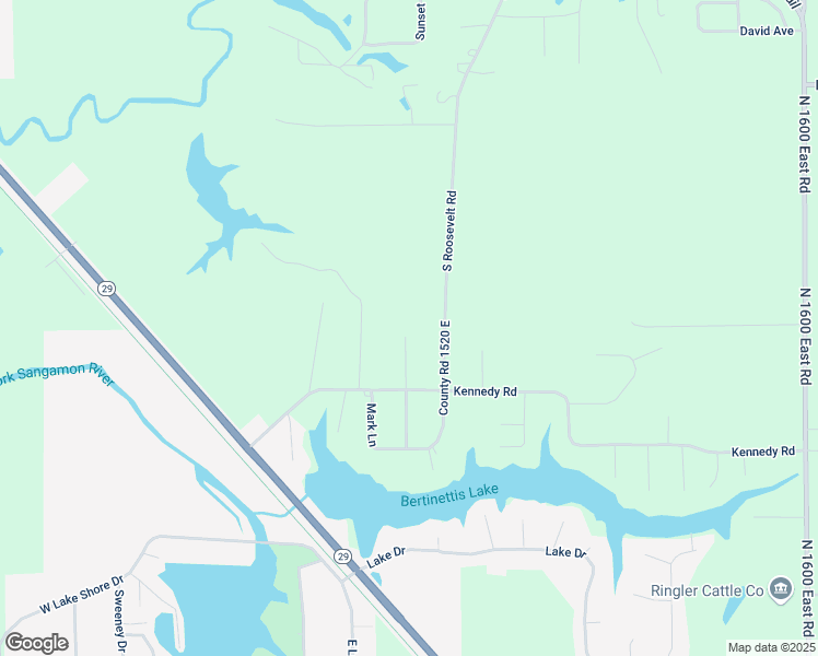 map of restaurants, bars, coffee shops, grocery stores, and more near 14 Brantley Court in Taylorville