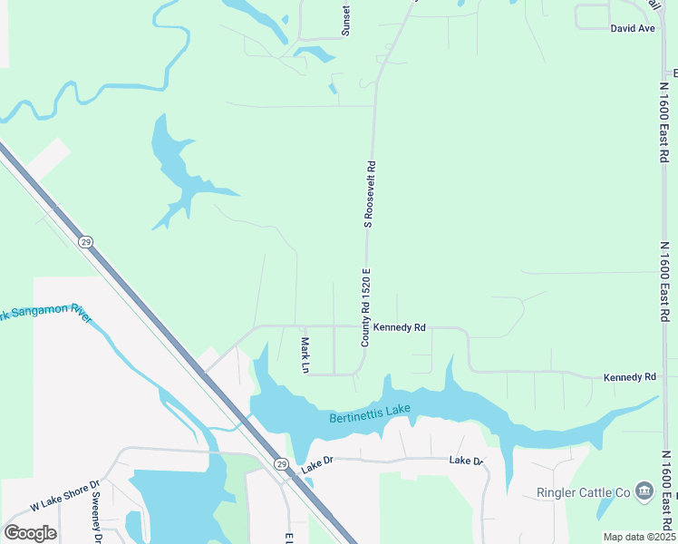 map of restaurants, bars, coffee shops, grocery stores, and more near 14 Brantley Court in Taylorville