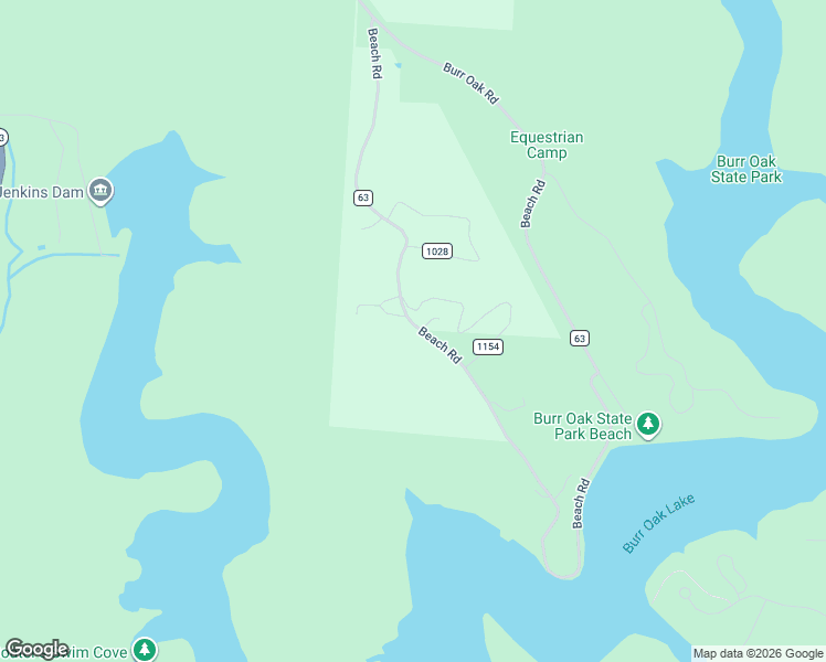 map of restaurants, bars, coffee shops, grocery stores, and more near 4805 Beach Road in Glouster