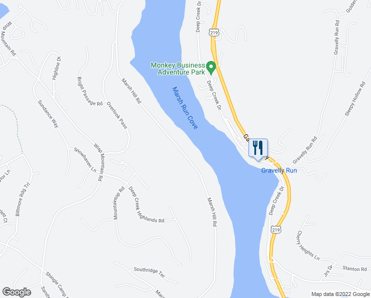 map of restaurants, bars, coffee shops, grocery stores, and more near 1763 Marsh Hill Road in McHenry