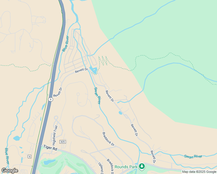 map of restaurants, bars, coffee shops, grocery stores, and more near 303 Pelican Circle in Breckenridge