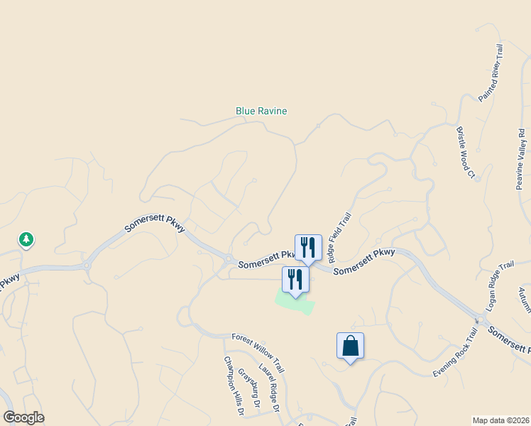 map of restaurants, bars, coffee shops, grocery stores, and more near 2301 Eagle Bend Trail in Reno