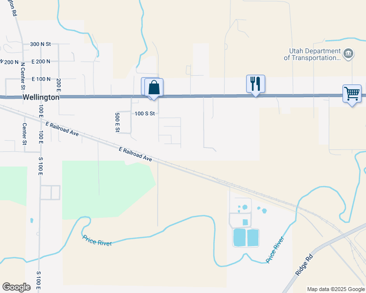 map of restaurants, bars, coffee shops, grocery stores, and more near 275 Maple Street in Wellington