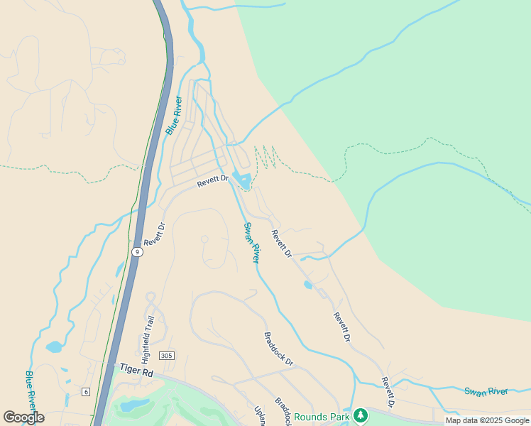 map of restaurants, bars, coffee shops, grocery stores, and more near 93 Pelican Circle in Breckenridge