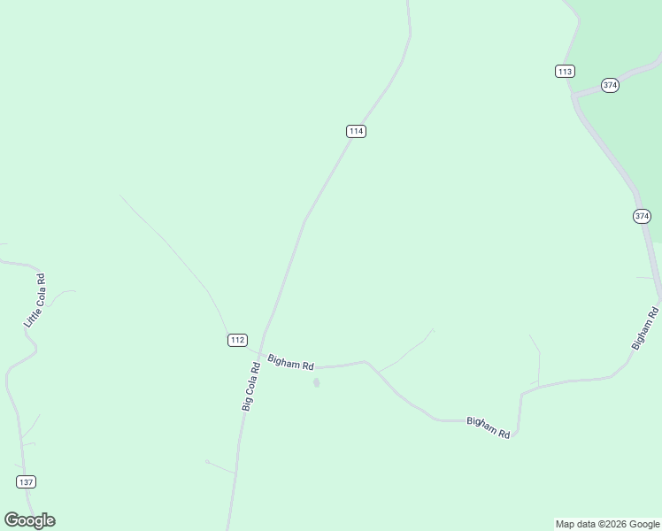 map of restaurants, bars, coffee shops, grocery stores, and more near 13570 Big Cola Road in Rockbridge