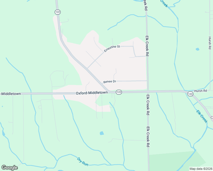 map of restaurants, bars, coffee shops, grocery stores, and more near 2220 Middletown Eaton Road in Middletown