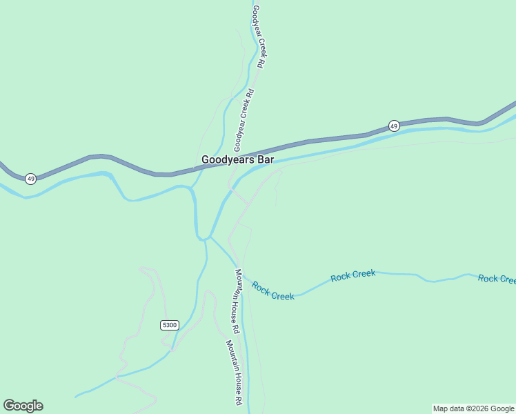map of restaurants, bars, coffee shops, grocery stores, and more near in Goodyears Bar