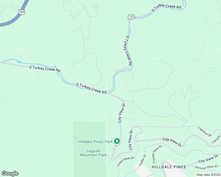 map of restaurants, bars, coffee shops, grocery stores, and more near 9659 South Turkey Creek Road in Morrison