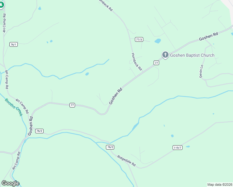 map of restaurants, bars, coffee shops, grocery stores, and more near Goshen Road in Morgantown