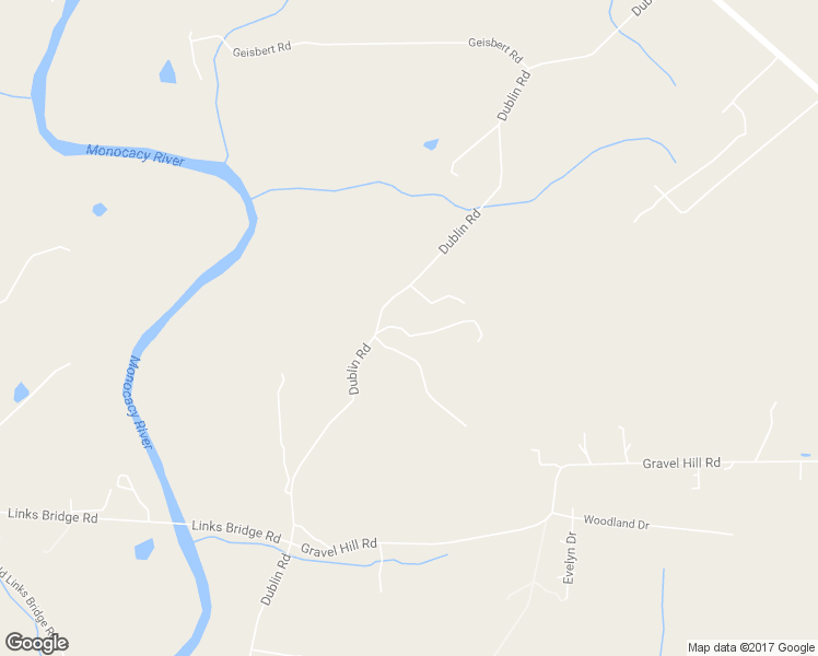 map of restaurants, bars, coffee shops, grocery stores, and more near 11127 Dublin Road in Woodsboro