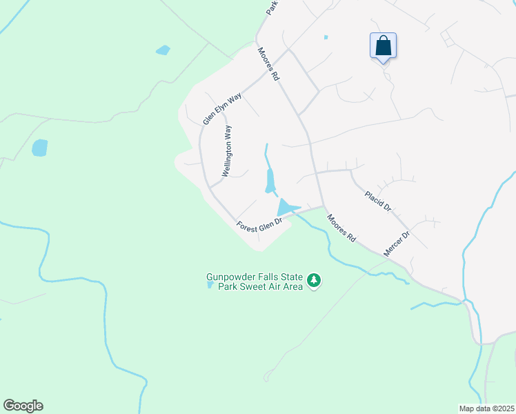 map of restaurants, bars, coffee shops, grocery stores, and more near 3105 Bennington Court in Baldwin