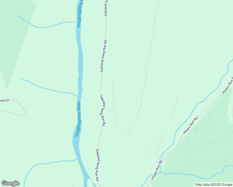 map of restaurants, bars, coffee shops, grocery stores, and more near 98 Bear Run Road in Oakland