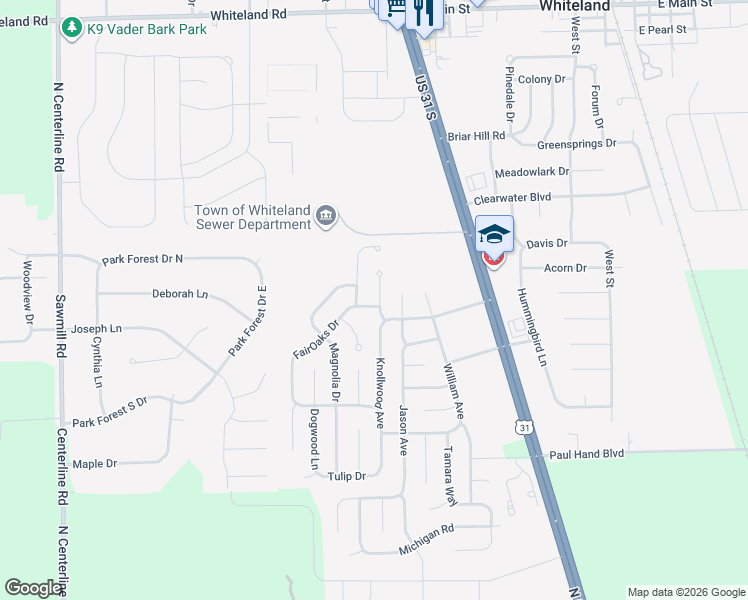 map of restaurants, bars, coffee shops, grocery stores, and more near 4216 Fair Oaks Drive in Franklin