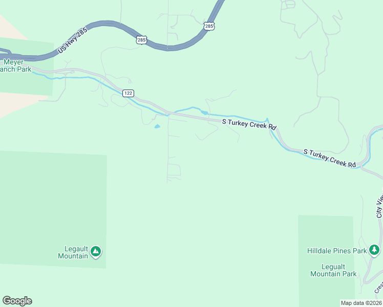 map of restaurants, bars, coffee shops, grocery stores, and more near 10146 South Turkey Creek Road in Morrison