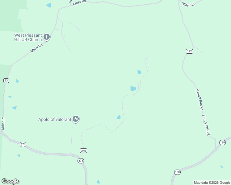 map of restaurants, bars, coffee shops, grocery stores, and more near 13441 Marshall Road in Rockbridge