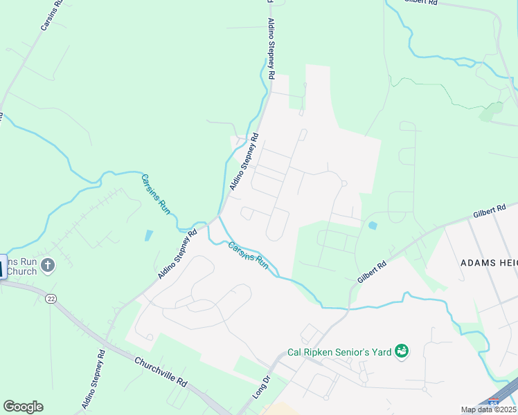map of restaurants, bars, coffee shops, grocery stores, and more near 9 Darvell Circle in Aberdeen