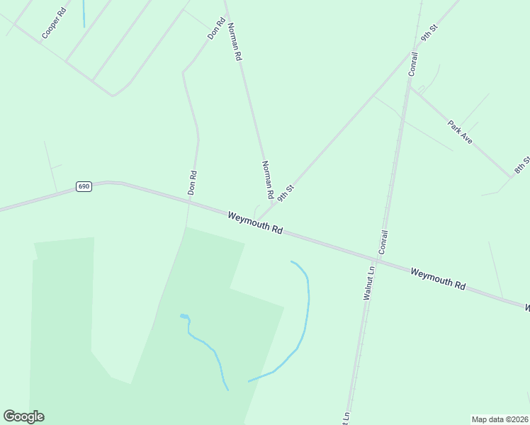 map of restaurants, bars, coffee shops, grocery stores, and more near 645 Weymouth Road in Buena