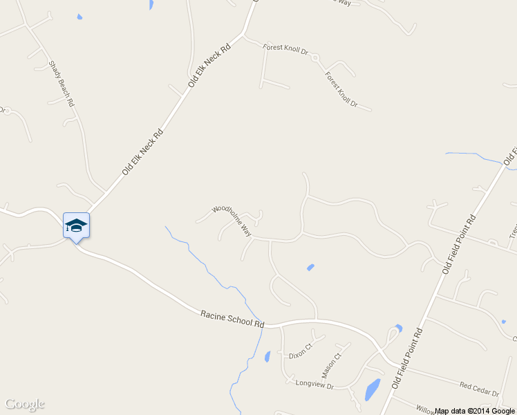map of restaurants, bars, coffee shops, grocery stores, and more near 26 Ground Pine Path in Elkton