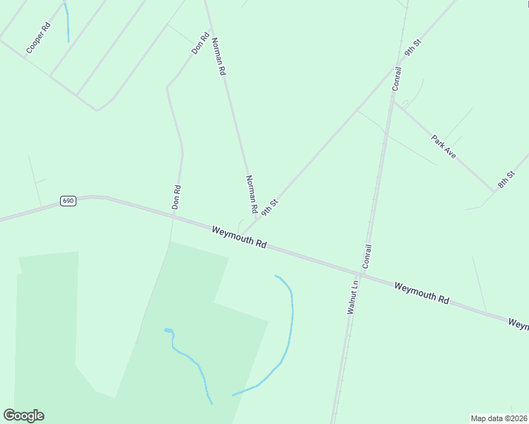 map of restaurants, bars, coffee shops, grocery stores, and more near Norman Road in Buena