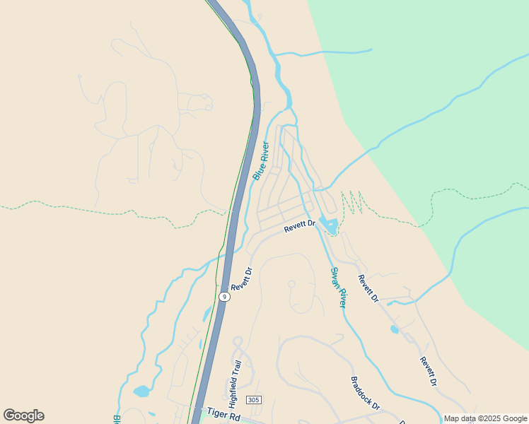 map of restaurants, bars, coffee shops, grocery stores, and more near 85 Revett Drive in Breckenridge