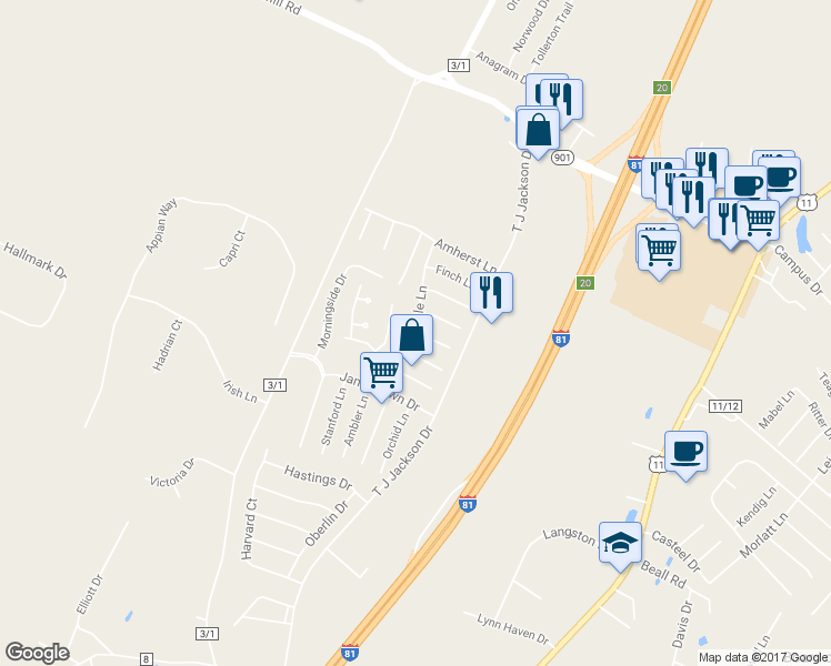 map of restaurants, bars, coffee shops, grocery stores, and more near 2 Heron Lane in Falling Waters