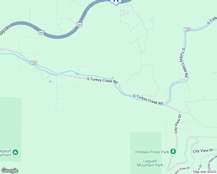map of restaurants, bars, coffee shops, grocery stores, and more near 9928 South Turkey Creek Road in Morrison