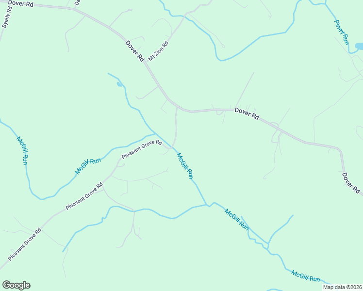 map of restaurants, bars, coffee shops, grocery stores, and more near 4523 Pleasant Grove Road in Reisterstown