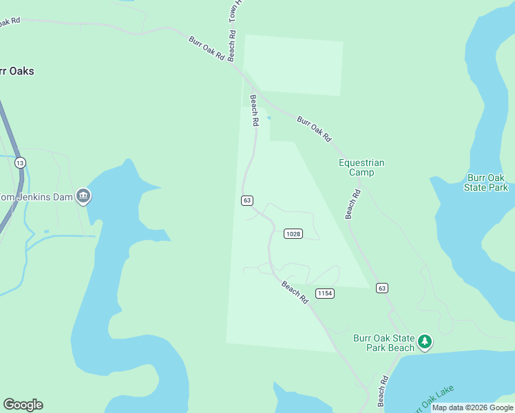 map of restaurants, bars, coffee shops, grocery stores, and more near 4520 Beach Road in Glouster