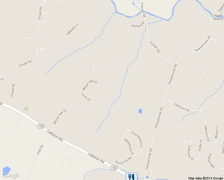 map of restaurants, bars, coffee shops, grocery stores, and more near 2301 Willow Vale Dr in Fallston