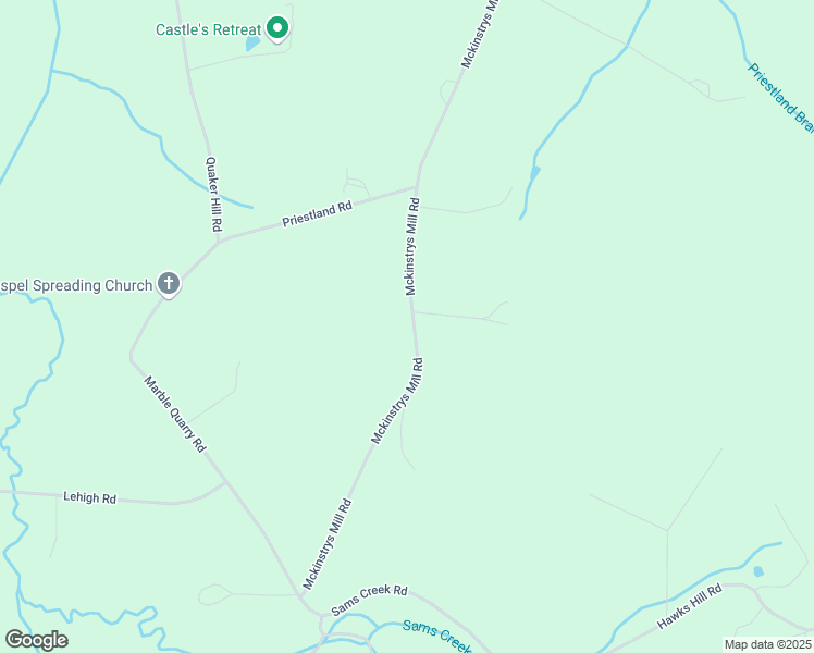 map of restaurants, bars, coffee shops, grocery stores, and more near 1202 Mckinstrys Mill Road in Union Bridge