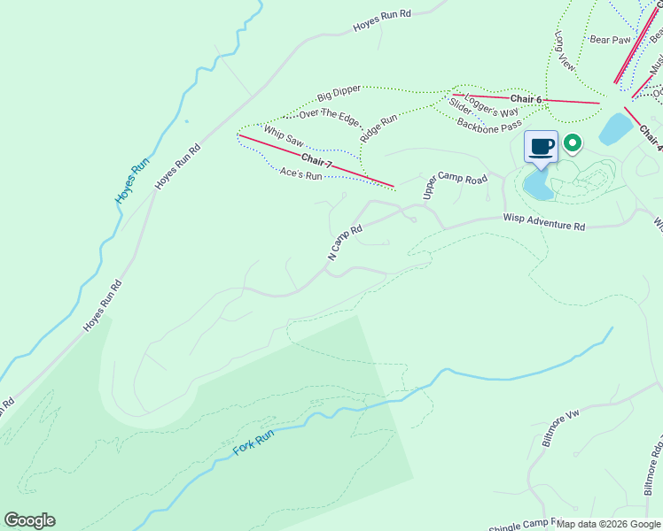 map of restaurants, bars, coffee shops, grocery stores, and more near 365 North Camp Road in McHenry