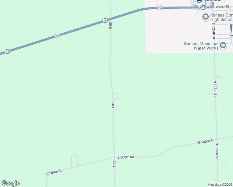 map of restaurants, bars, coffee shops, grocery stores, and more near 5336 North 50th Street in Kansas