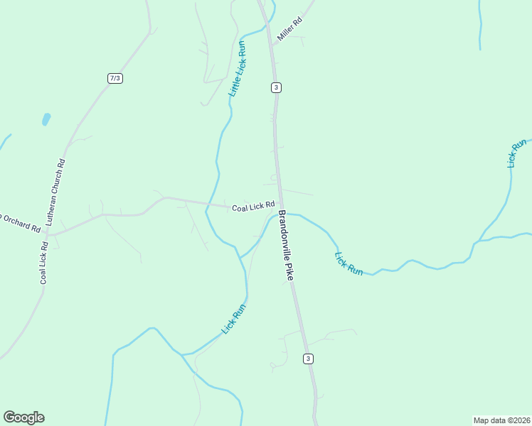 map of restaurants, bars, coffee shops, grocery stores, and more near 4426 Coal Lick Road in Albright