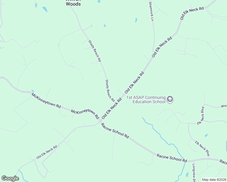 map of restaurants, bars, coffee shops, grocery stores, and more near 1193 Old Elk Neck Road in Elkton