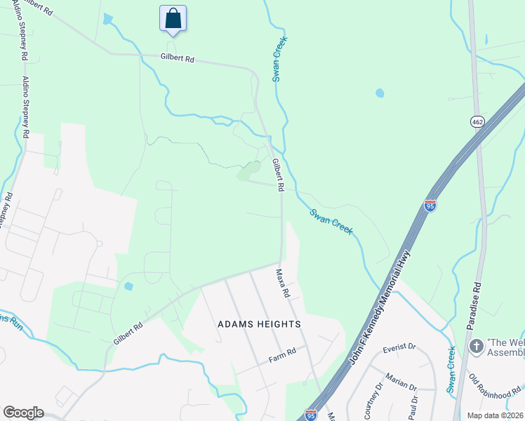 map of restaurants, bars, coffee shops, grocery stores, and more near 760 Gilbert Road in Aberdeen