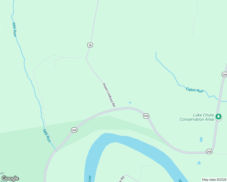 map of restaurants, bars, coffee shops, grocery stores, and more near 3545 County Road 36 in Stockport