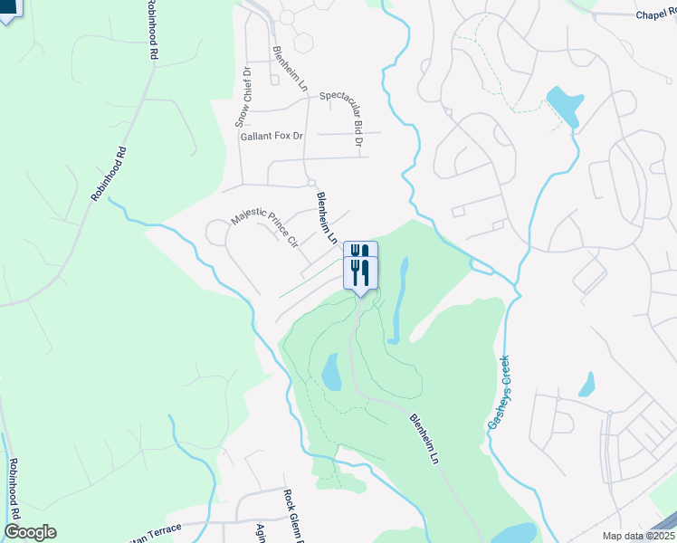 map of restaurants, bars, coffee shops, grocery stores, and more near 504 Risen Star Court in Havre de Grace