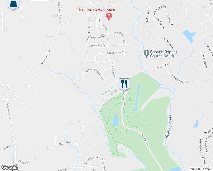 map of restaurants, bars, coffee shops, grocery stores, and more near 403 Majestic Prince Circle in Havre de Grace