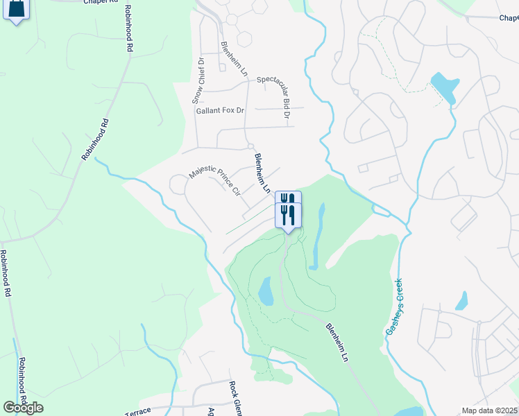map of restaurants, bars, coffee shops, grocery stores, and more near 415 Granville Court in Havre de Grace