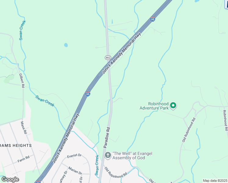 map of restaurants, bars, coffee shops, grocery stores, and more near 909 Paradise Road in Aberdeen