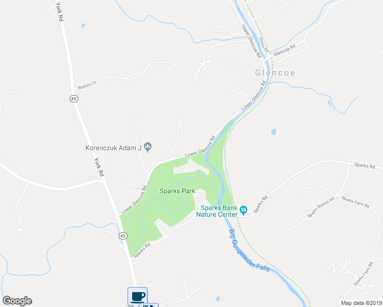 map of restaurants, bars, coffee shops, grocery stores, and more near 1009 Lower Glencoe Road in Sparks Glencoe