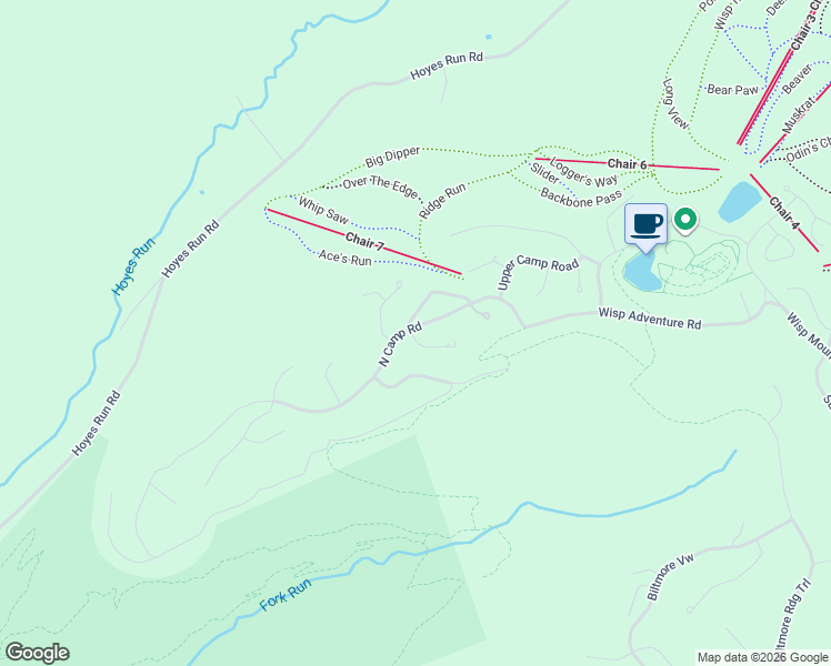 map of restaurants, bars, coffee shops, grocery stores, and more near 234 North Camp Road in McHenry