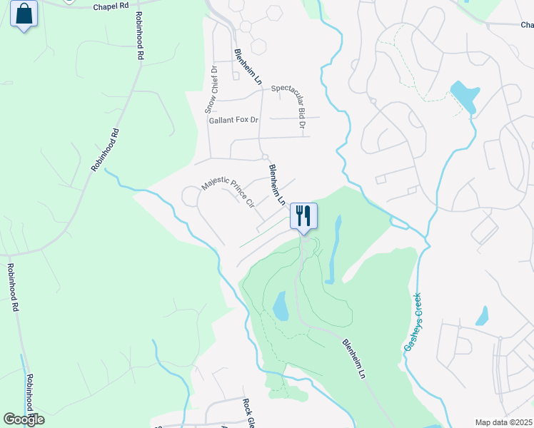 map of restaurants, bars, coffee shops, grocery stores, and more near 416 Granville Court in Havre de Grace
