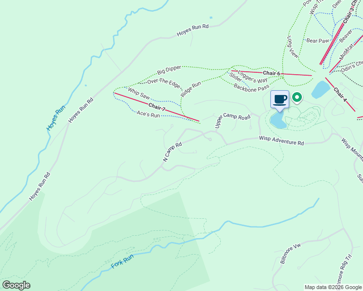 map of restaurants, bars, coffee shops, grocery stores, and more near 234 North Camp Road in McHenry