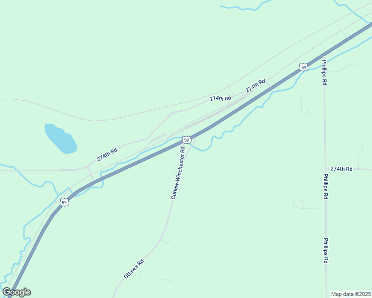 map of restaurants, bars, coffee shops, grocery stores, and more near 7058 Curlew-Winchester Road in Atchison