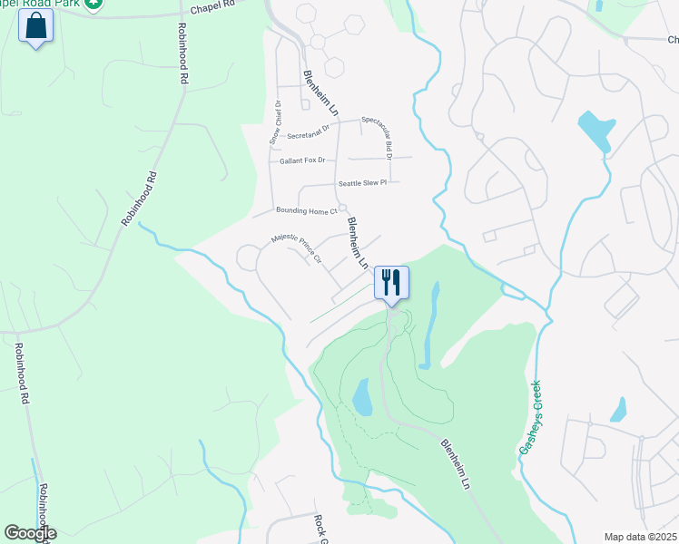 map of restaurants, bars, coffee shops, grocery stores, and more near 417 Azra Court in Havre de Grace