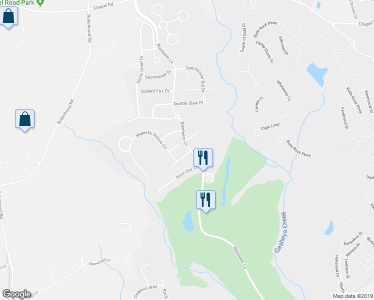 map of restaurants, bars, coffee shops, grocery stores, and more near 400 Granville Court in Havre de Grace