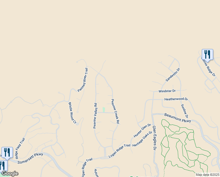 map of restaurants, bars, coffee shops, grocery stores, and more near 2671 Peavine Creek Road in Reno