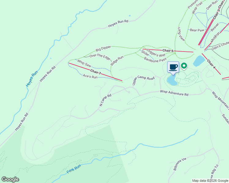 map of restaurants, bars, coffee shops, grocery stores, and more near 234 North Camp Road in McHenry